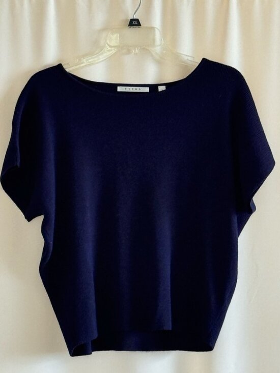 Tops - Navy Short Sleeve
